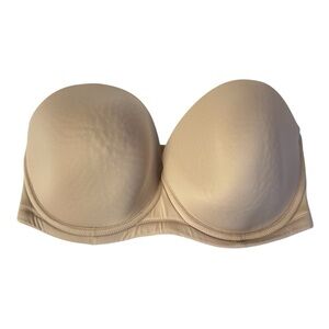 Wacoal Red Carpet Strapless Underwire Bra 34G EUC